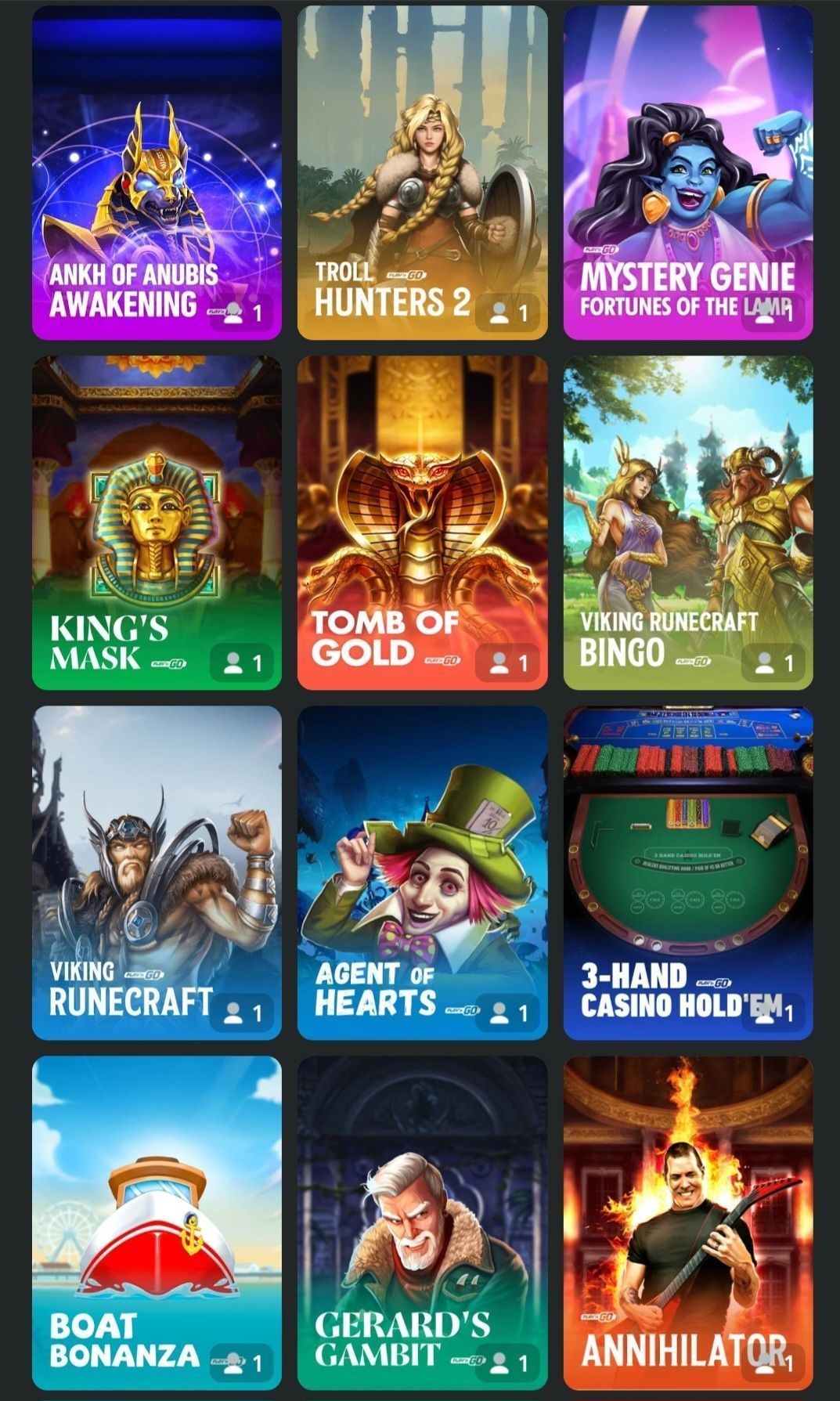Neon Arena Casino game